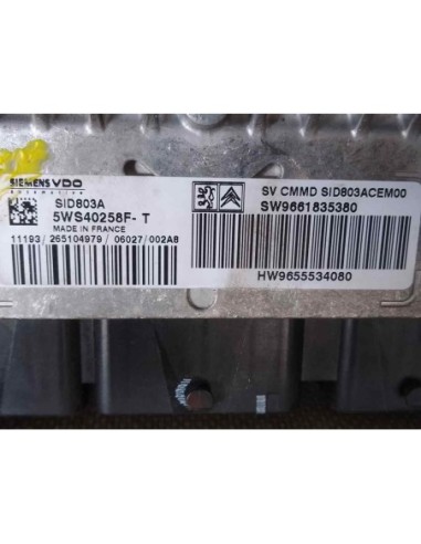 CENTRALITA MOTOR UCE CITROEN C5 BERLINA - 221615