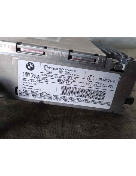 SISTEMA AUDIO / RADIO CD BMW SERIE 1 BERLINA (E81/E87) - 217930