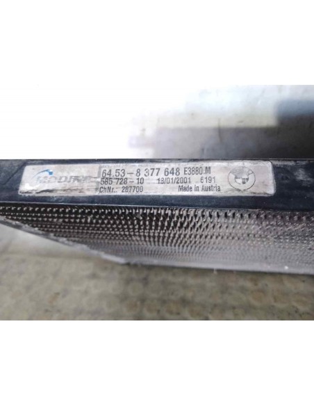 CONDENSADOR / RADIADOR  AIRE ACONDICIONADO BMW SERIE 3 BERLINA (E46) - 217634