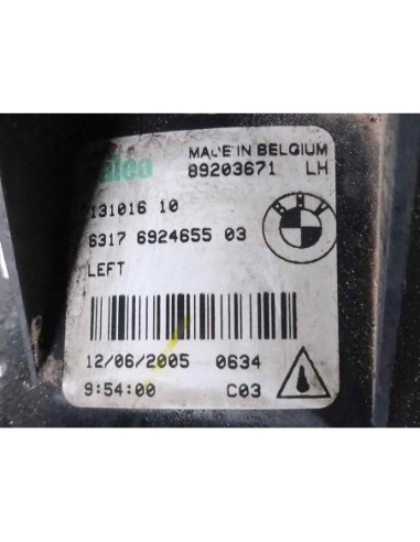 FARO ANTINIEBLA IZQUIERDO BMW SERIE 1 BERLINA...