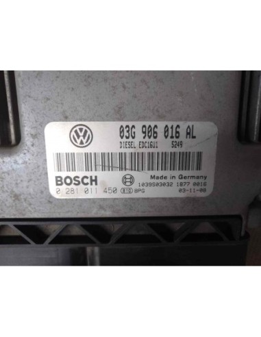 CENTRALITA MOTOR UCE VOLKSWAGEN TOURAN (1T1) -...