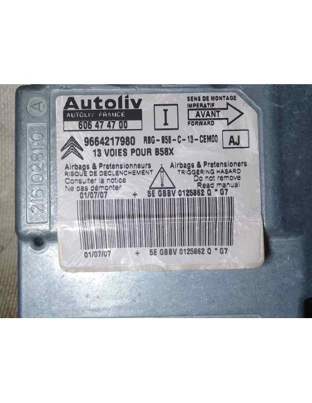 CENTRALITA AIRBAG CITROEN C4 PICASSO - 215565
