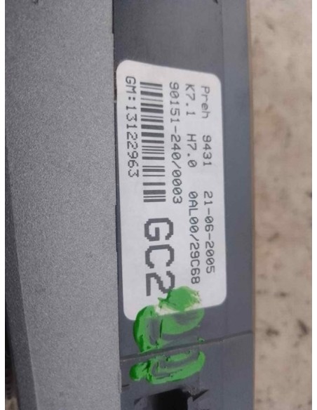 MANDO CALEFACCION / AIRE ACONDICIONADO OPEL ASTRA H BERLINA - 247837