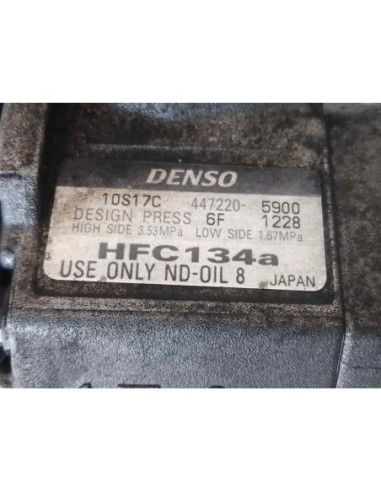 COMPRESOR AIRE ACONDICIONADO HONDA ACCORD...