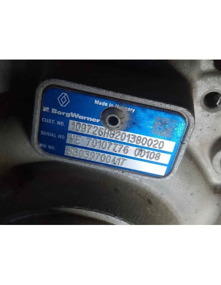 TURBOCOMPRESOR RENAULT MASTER III CAMIÓN/CHASIS - 234711