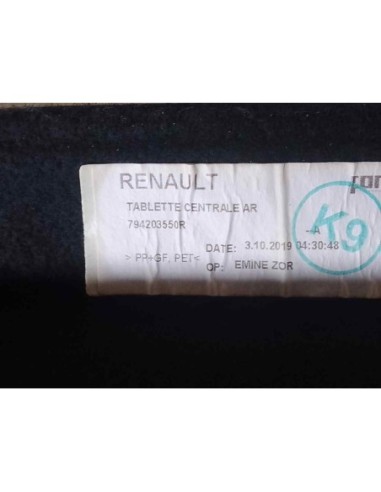 BANDEJA TRASERA RENAULT CLIO V - 204247