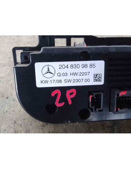 MANDO CLIMATIZADOR MERCEDES-BENZ CLASE C (BM 204) BERLINA - 199625