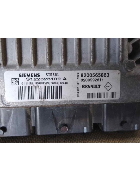 CENTRALITA MOTOR UCE RENAULT SCENIC II (JM) - 202076