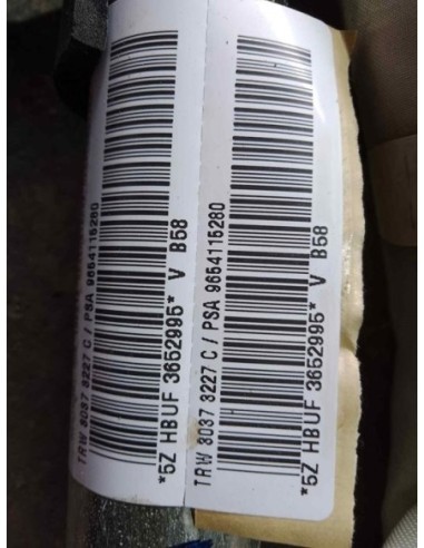 AIRBAG CORTINA DELANTERO IZQUIERDO CITROEN C4...