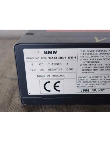 SISTEMA AUDIO / RADIO CD BMW SERIE 5 BERLINA...