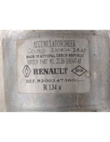 EVAPORADOR AIRE ACONDICIONADO RENAULT SCENIC II...