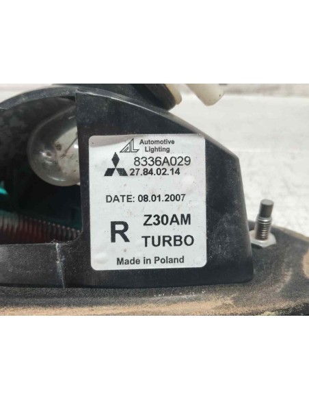 PILOTO TRASERO DERECHO INTERIOR MITSUBISHI COLT CZ3 BERL  3 (Z30) - 167710
