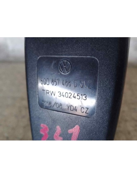ENGANCHE CINTURON TRASERO CENTRAL SEAT IBIZA BERLINA (6J5) - 144202