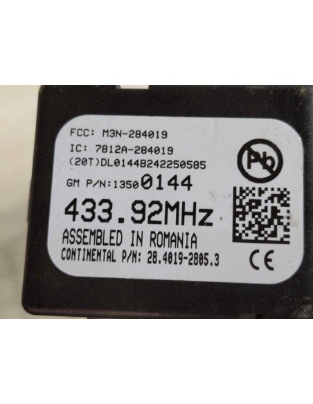 MODULO ELECTRONICO OPEL ASTRA J BERLINA 5P - 140296