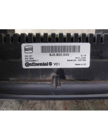 MANDO CLIMATIZADOR SEAT IBIZA BERLINA (6J5) -...