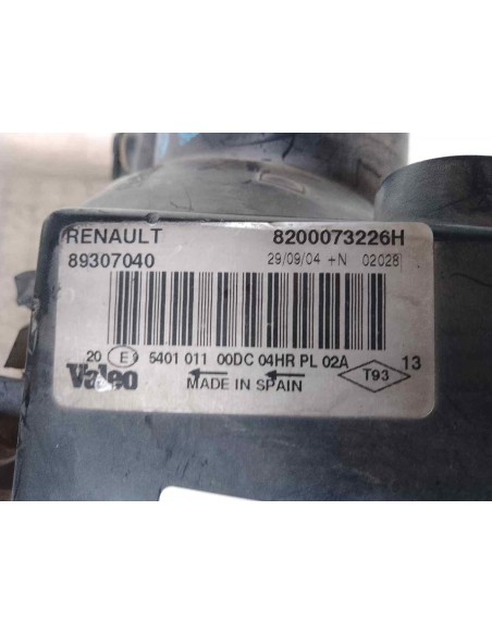 FARO DERECHO RENAULT MEGANE II COUPE/CABRIO - 163474