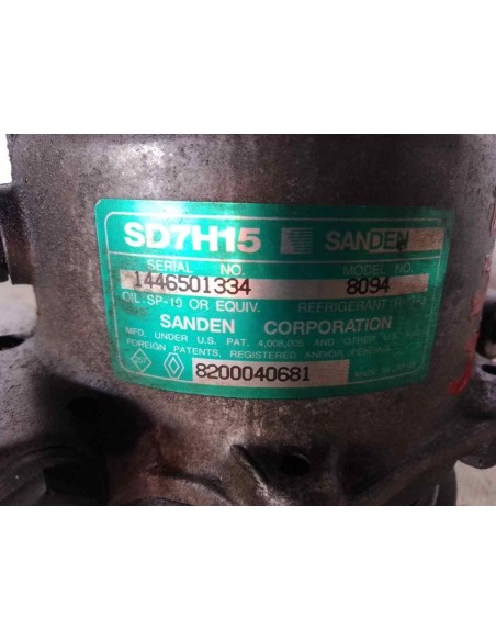 COMPRESOR AIRE ACONDICIONADO MITSUBISHI CARISMA BERLINA 5 (DA0) - 165650