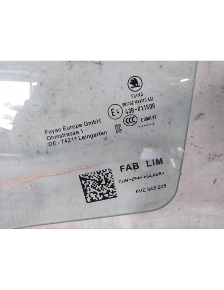 LUNA TRASERA IZQUIERDA SKODA FABIA (PJ3) - 205224