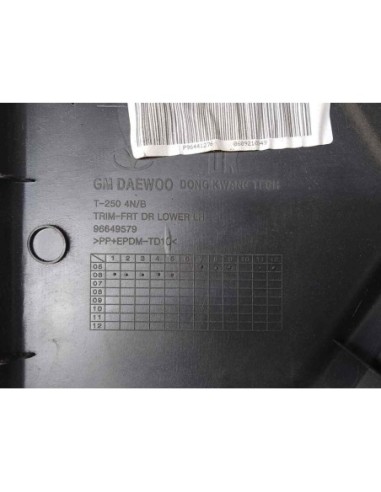 GUARNECIDO PUERTA DELANTERA IZQUIERDA CHEVROLET...