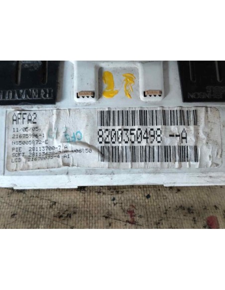 PANTALLA MULTIFUNCION RENAULT MEGANE II BERLINA 5P - 256079