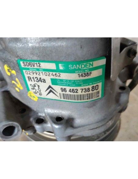 COMPRESOR AIRE ACONDICIONADO PEUGEOT 206 - 256086