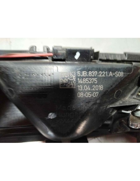 MANETA INTERIOR DELANTERA IZQUIERDA SEAT TOLEDO (KG3) - 234917