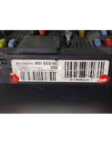 CAJA RELES / FUSIBLES PEUGEOT 206 + - 262033