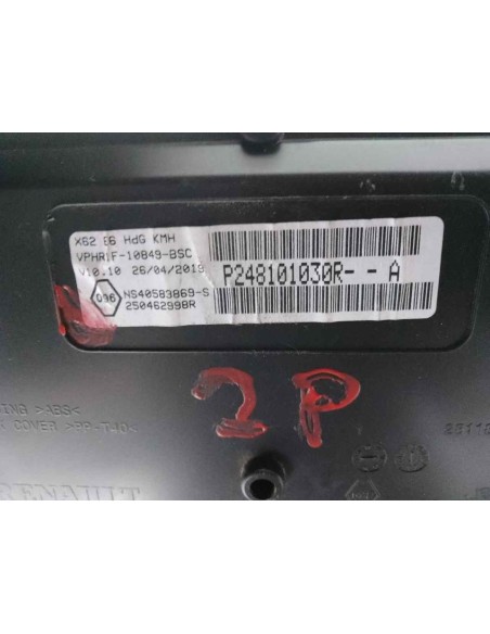 CUADRO INSTRUMENTOS RENAULT MASTER III CAMIÓN/CHASIS - 234821