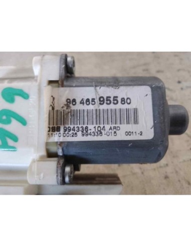 MOTOR ELEVALUNAS TRASERO DERECHO PEUGEOT 407 -...