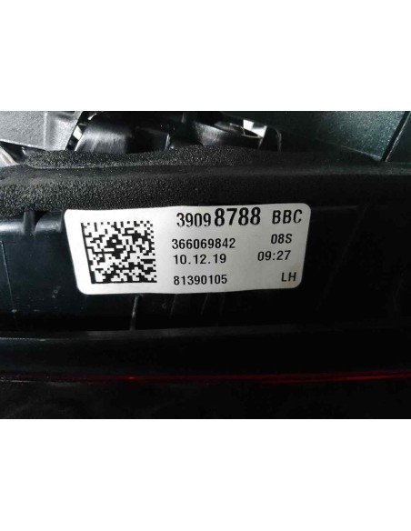 PILOTO TRASERO IZQUIERDO INTERIOR OPEL ASTRA K SPORTS TOURER - 215373