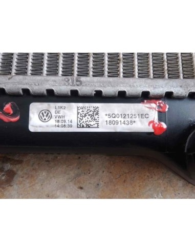 RADIADOR AGUA VOLKSWAGEN GOLF VII (5G1/BE1) -...