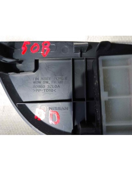 MANDO ELEVALUNAS DELANTERO DERECHO NISSAN PULSAR (C13M) - 175334