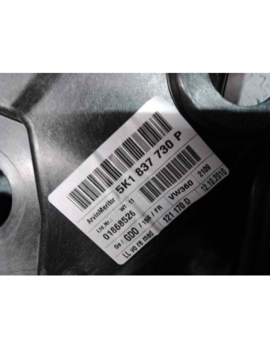 ELEVALUNAS DELANTERO DERECHO VOLKSWAGEN GOLF VI...