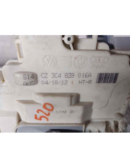 CERRADURA PUERTA TRASERA DERECHA VOLKSWAGEN PASSAT BERLINA (362) - 175248