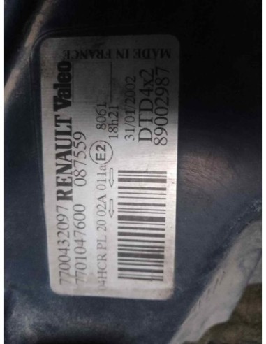 FARO DERECHO RENAULT SCENIC I (JA   ) - 224084