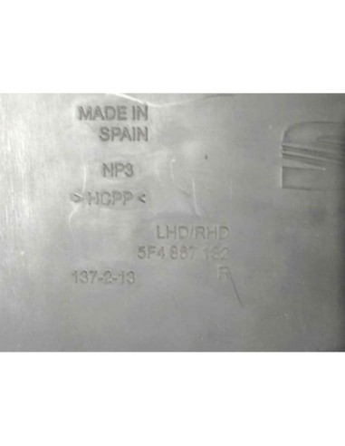 GUARNECIDO PUERTA DELANTERA DERECHA SEAT LEON...