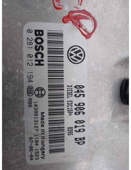 CENTRALITA MOTOR UCE VOLKSWAGEN POLO IV (9N3) - 203031