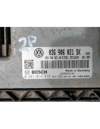 CENTRALITA MOTOR UCE SEAT ALTEA XL (5P5) - 210914