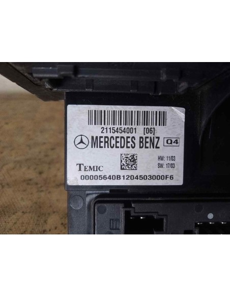 CAJA RELES / FUSIBLES MERCEDES-BENZ CLASE E (BM 211) BERLINA - 134788