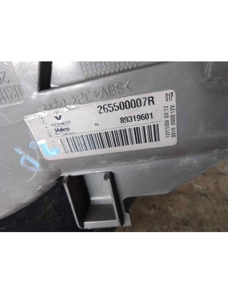 PILOTO TRASERO DERECHO RENAULT MEGANE III BERLINA 5P - 230722
