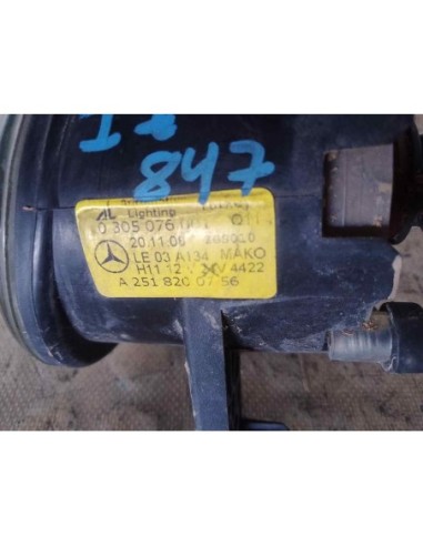 FARO ANTINIEBLA IZQUIERDO MERCEDES-BENZ CLASE B...