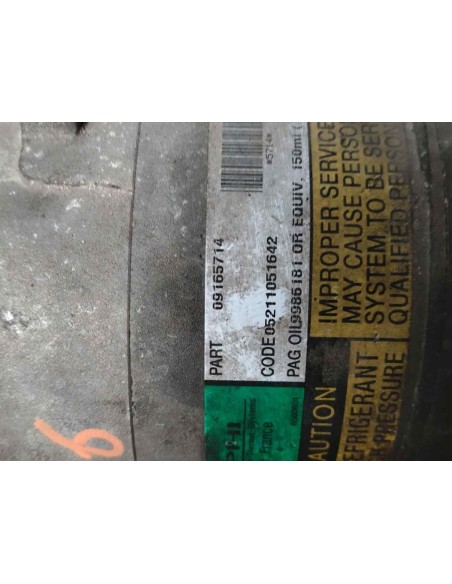 COMPRESOR AIRE ACONDICIONADO OPEL ASTRA G COUPE - 169708