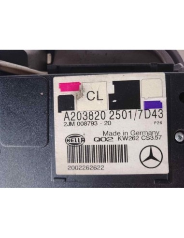 LUZ INTERIOR MERCEDES-BENZ CLASE C (BM 203)...