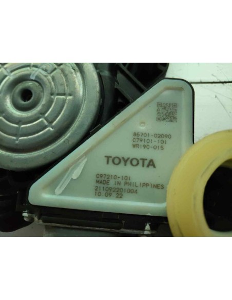 ELEVALUNAS DELANTERO DERECHO TOYOTA COROLLA TOURING SPORTS (E21) - 249189