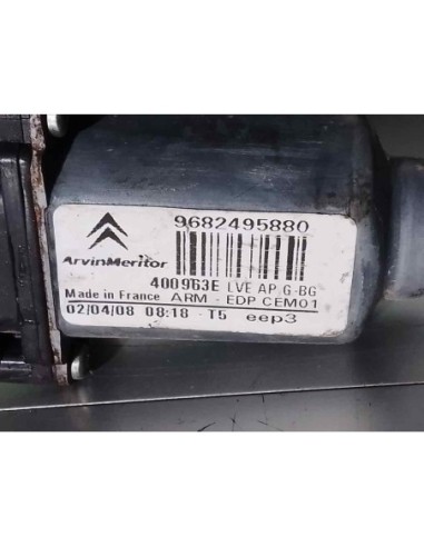 MOTOR ELEVALUNAS DELANTERO IZQUIERDO CITROEN...