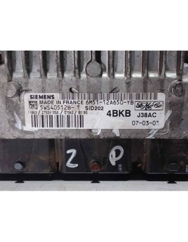 CENTRALITA MOTOR UCE FORD FOCUS C-MAX...