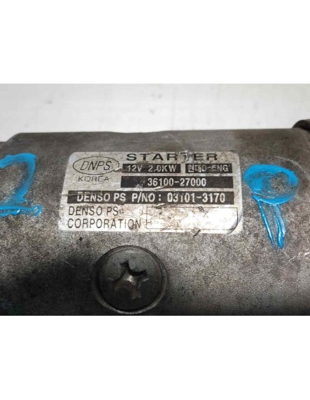 MOTOR ARRANQUE HYUNDAI SANTA FE (SM) - 103312