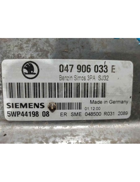 CENTRALITA MOTOR UCE SKODA FABIA (6Y2/6Y3) - 151037