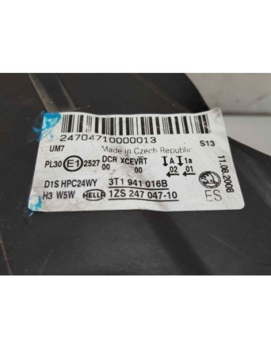 FARO DERECHO SKODA SUPERB (3T4) - 267067