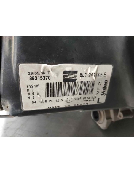 FARO IZQUIERDO SEAT CORDOBA BERLINA (6L2) - 262250